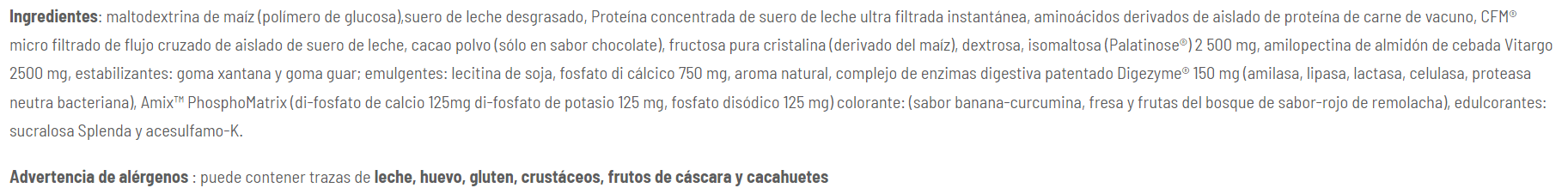 CARBOJET GAIN INGR