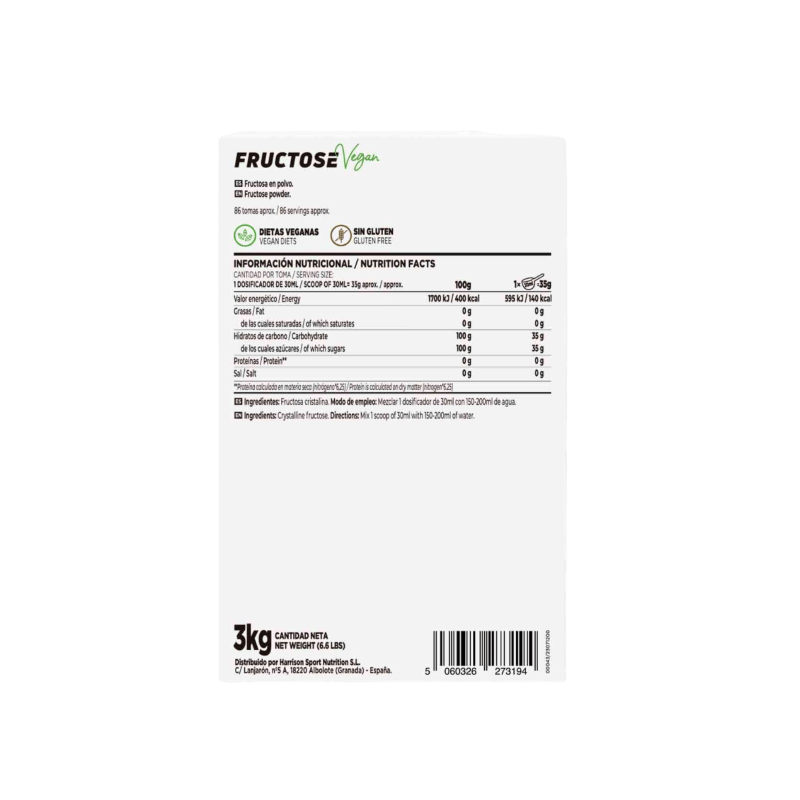 FRUCTOSA(etiqueta)