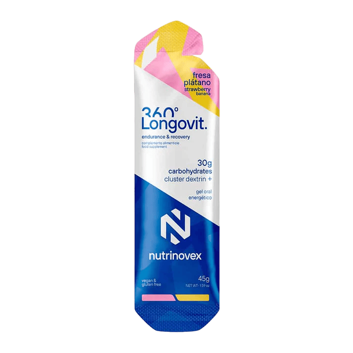 LONGOVIT GEL 75GR FRESA PLATANO