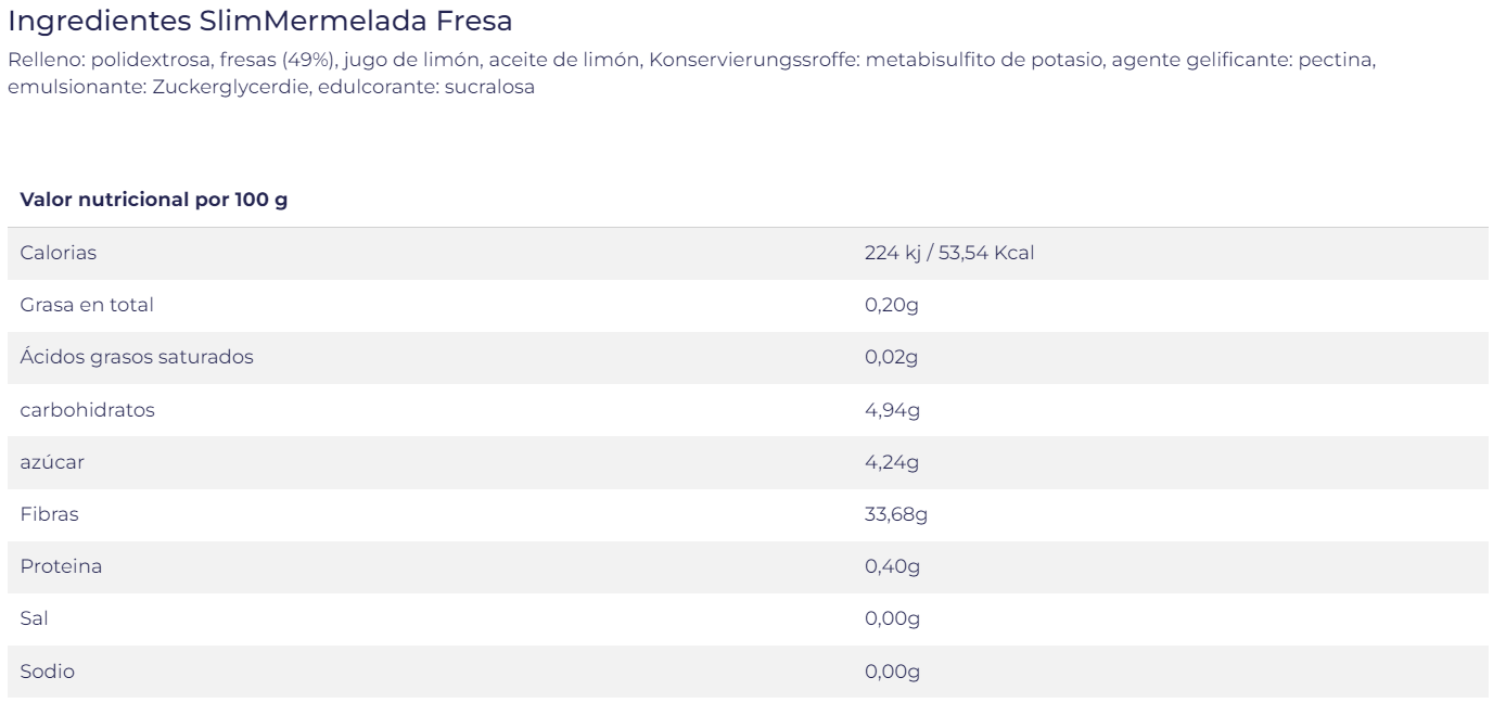 MERMELADA FRESA