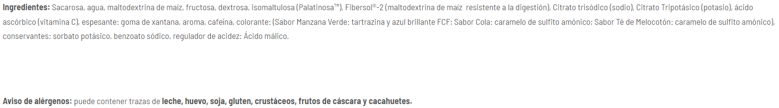 XXL CAFEINA INGR